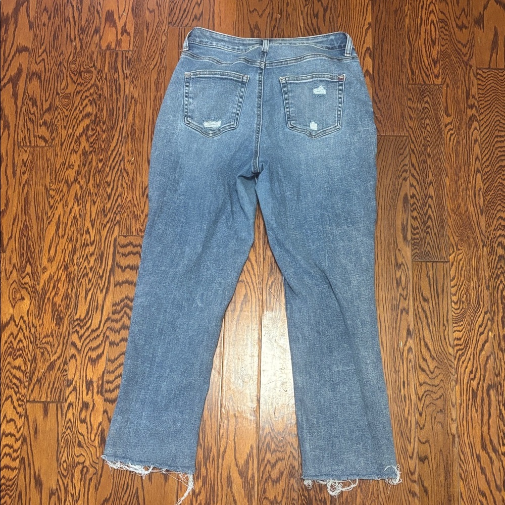 Edgely Ripped Ankle Jeans Women’s Size: 10 - Picture 7 of 7